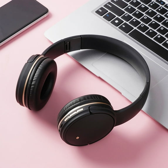 Back to School Supplies Sale Bluetooth Headphones Wireless Earbuds Over Ear Bluetooth Wireless Headphones Long Battery Life HiFi Noise Reduction Foldable Lightweight Headset With Deep Bass Clearance