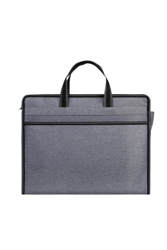 Back to School Supplies Sale!Document Bag Briefcase,Large Capacity Oxford Waterproof File Bag,Portable Notary Bag with Handle,Lightweight File Tote for Business,Files,Laptop,Document Storage Hangbag