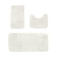 thumbnail image 1 of Plush Bathroom Rugs Sets 3 Piece,Soft Absorbent Microfiber Bath Mats and U-Shaped Contour Toilet Rug,Non-Slip,Home Decor Accessories,Plush Shaggy Bath Mat Set for Bathroom,Bath Mats for Bathroom, 1 of 9