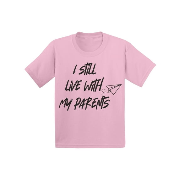 Back to School Toddler Shirts for Kids I Still Live With My Parents T Shirt Boys T Shirts School Theme Clothing Girls Toddler Shirts Funny School Gift for Children