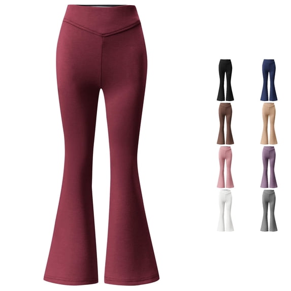 Back to School Uniform Jeggings for Girls Dressy Bottom Pants for School Everyday Comfort Versatile Girls Pants for 5-14 Years Suitable for Spring Summer Red 11-12 Years