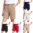 thumbnail image 1 of Back to School Uniform Jeggings for Girls Shorts For Girls With Functional Pockets School Shorts For Girls Pants Basic Boy's Short Pants Brown 5-6 Years, 1 of 8