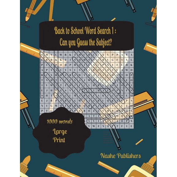 Back to School Word Search Puzzles: A Fun Way to Sharpen Your Knowledge 1: Challenge Yourself with Exciting Word Searche, (Paperback)