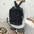 thumbnail image 1 of FAMTKT Clear Backpack Plastic Candy Color Bag Fluorescent Bag Jelly Schoolbag Transparent Backpack for Male and Female Students Spring and Summer Bag, 1 of 3