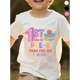thumbnail image 1 of (Back to School season) Back To School PreK Comfortable Boys'and girls' Cotton T-Shirts for Every Occasion Black pink and white three colors are optional 1pc, 1 of 7