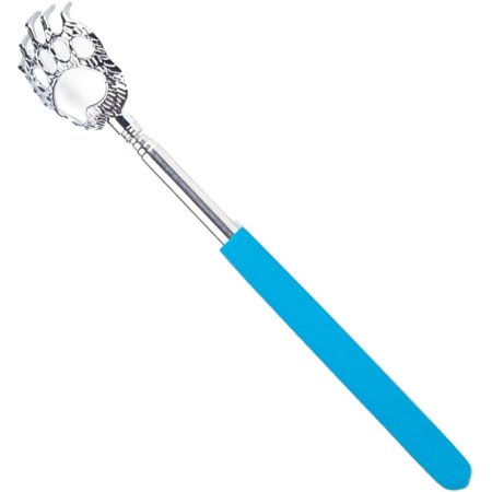 Back Scratcher, Claw Telescopic Back Scratcher Stainless Steel Back Scratcher Portable Extendable Back Scratcher Claw Scratcher Itch Relief Body Massaging Tool for Men Women (Blue)