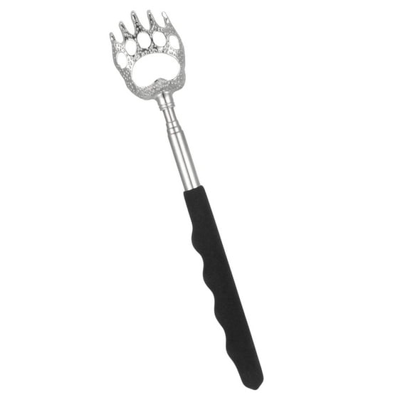 Back Scratcher Telescopic Stainless Steel Bear Claw, 822 Inch:1CT