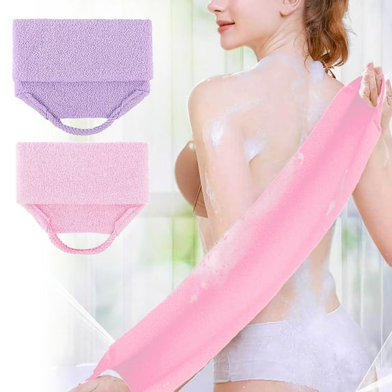 Back Scrubber Anti Slip for Shower, Exfoliating Back Scrubber, Body Exfoliator for Bath or Dry Brush