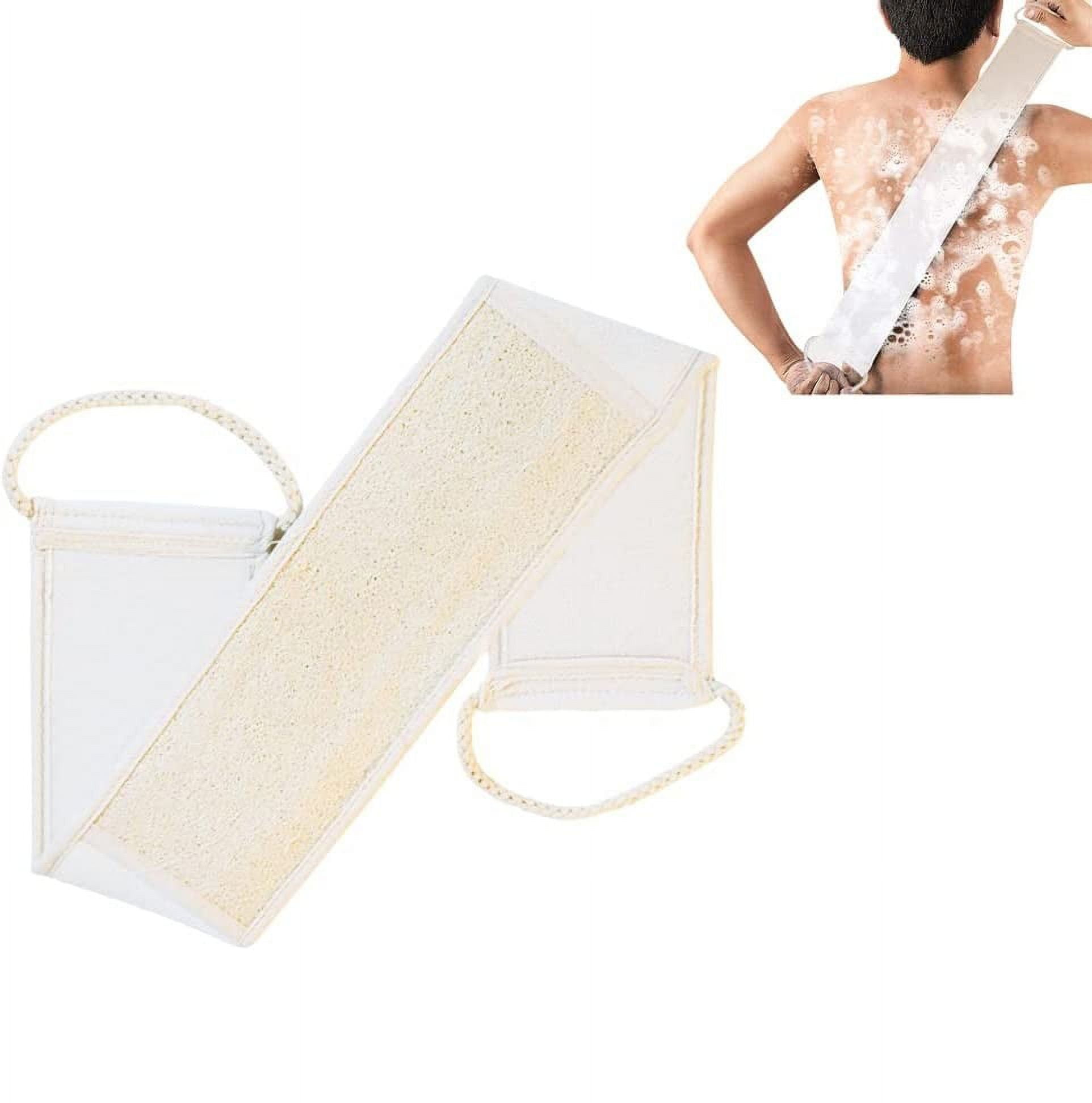 Back Scrubber for Shower Loofah Exfoliating Body Scrubber Back Washer for Shower, Back Shower