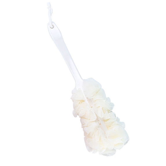 Back Scrubber for Shower, Loofah Long Handle Bath Body Brush, Soft Nylon Mesh Sponge On a Stick, Exfoliating Scrub Cleaning Luffa for All Kinds of Skin
