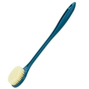 Back Scrubber for Shower with Soft Bristles, Long Handle Shower Brush Improve Skin's Health,Bath Body Brush for Men Women Elderly,Body Exfoliator for Wet or Dry Brushing-Blue