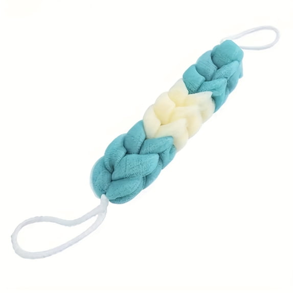 Back Scrubber for Shower Exfoliating Body Strap Long Bath Mesh Sponge for Deep Cleaning and Skin Smoothing 10 In