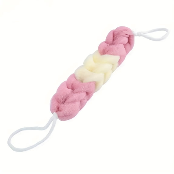 Back Scrubber for Shower Exfoliating Body Strap Long Bath Mesh Sponge for Deep Cleaning and Skin Smoothing 10 In