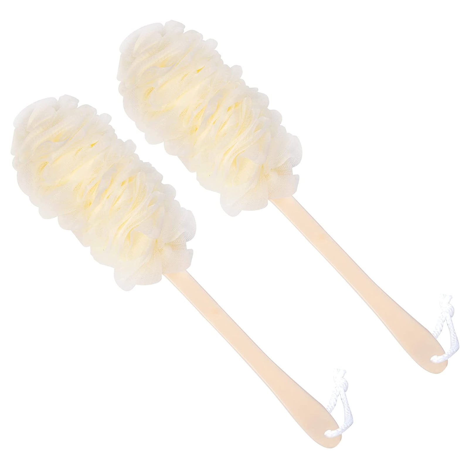 Back Scrubber for Shower,Loofah Long Handle Bath Body Brush,Loofah On a