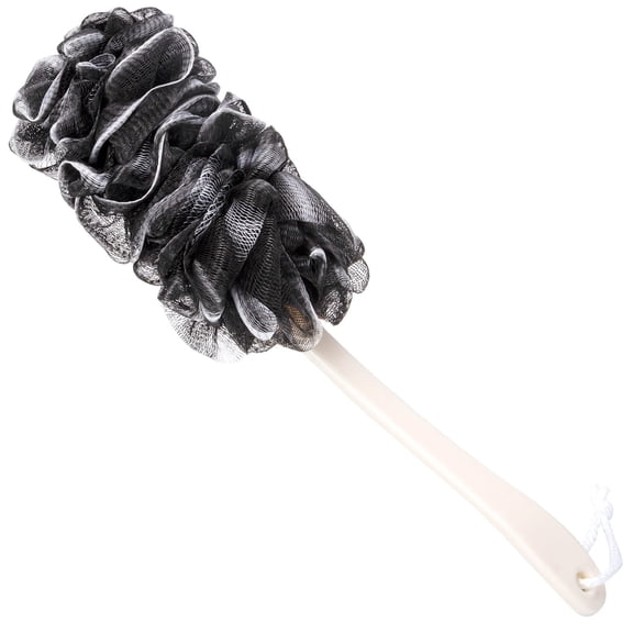 Back Scrubber for Shower,Loofah Long Handle Bath Body Brush,Soft Nylon Mesh Sponge for Shower,Loofah On a Stick for Men Women,Exfoliating Scrub Cleaning Luffa for Elderly