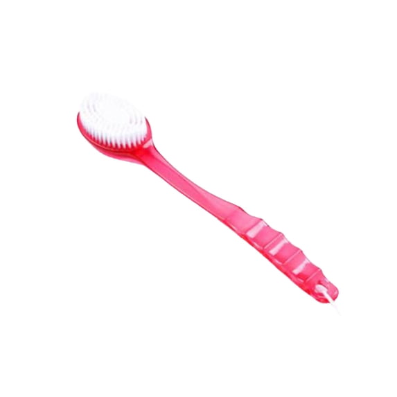 Back Scrubber for Shower, Soft Bath Brush Long Handle, Shower Brush for Men & Women (14.5 Inches), Anti-Slip Body Scrubber Exfoliator for Cleaning