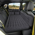 thumbnail image 1 of Back Seat Car Air Mattress: Inflatable SUV Camping Bed for Truck Van, Thickened Double-Sided Flocking Travel Sleeping Pad with Pump 2 Pillows, 1 of 2