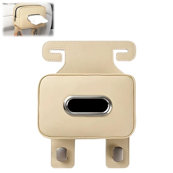 Back Seat Car Organizer with Tissue Box,Car Seats Back Storage Box ...