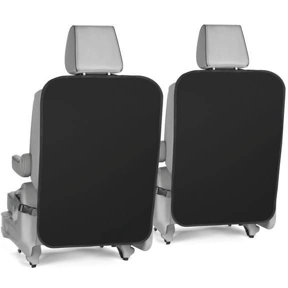 Back Seat Cover For Kids 2 Pack Waterproof Kick Mats Backseat Protector, Car Seat Back Protectors For Vehicles To Protect From Dirt, Mud & Scratches