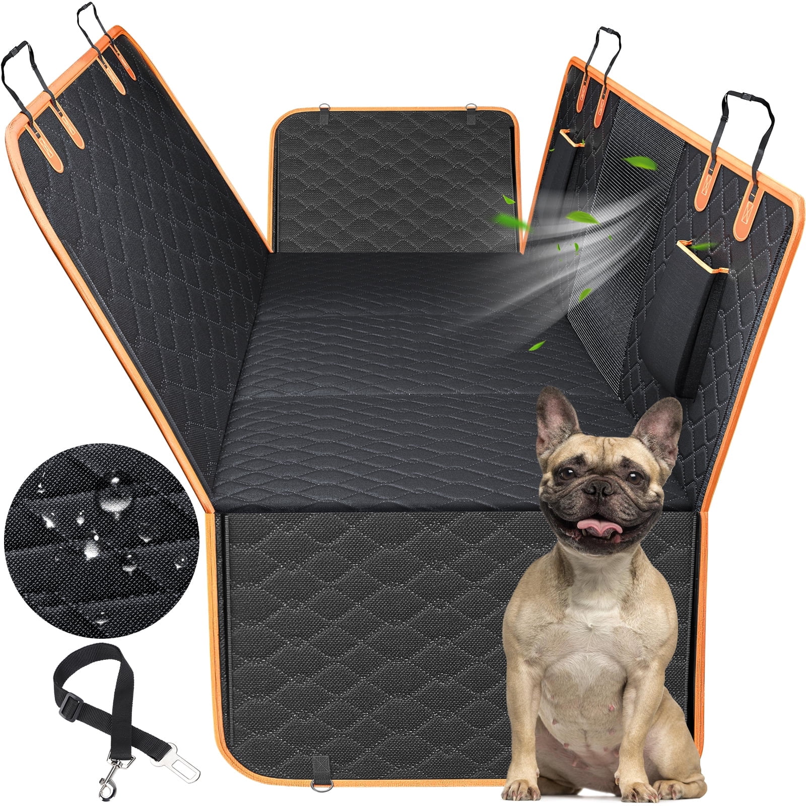 Dog Car Seat,FurLove Waterproof Dog Car Seat Cover for Back Seat ... - Car Seat Covers For Large Breed Dogs