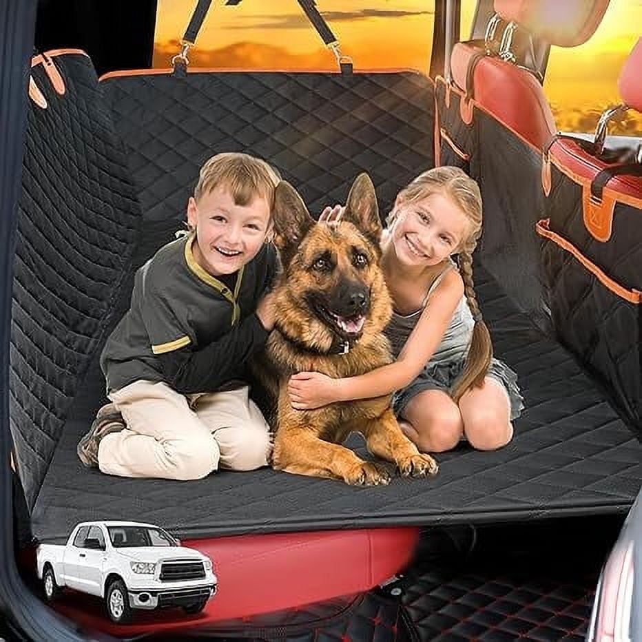 Back Seat Extender for Trucks Full Size SUV, Dog Car Seat Cover for