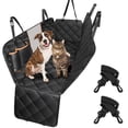 thumbnail image 1 of Car SUV Truck Waterproof Back Seat Extender  Non Inflatable Dog Car Seat Cover Hammock Travel Bed Black, 1 of 7
