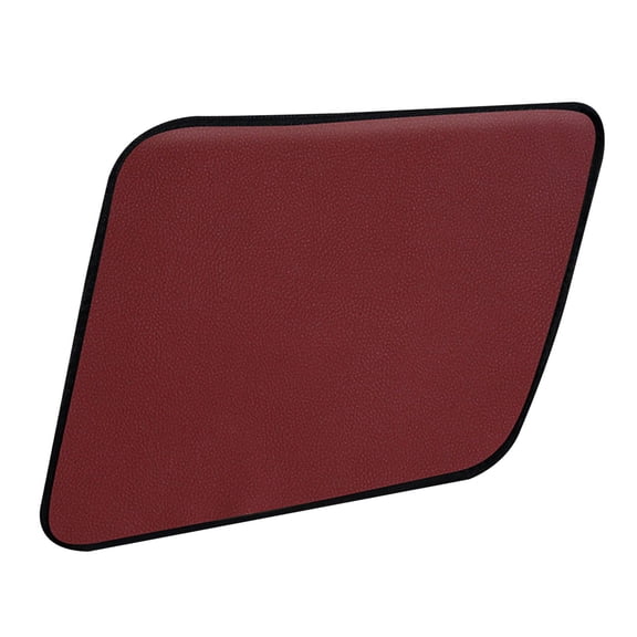 Back Seat Protector Kick Pad Interior Accessories Durable Easy Cleaning Portable Red Half
