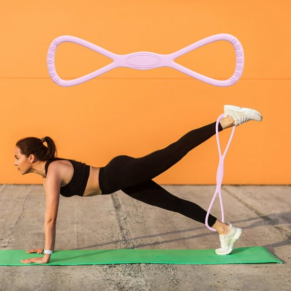 Back Shoulder Opener Stretching Belt, Silicone Pull Rope for Home Fitness, Yoga Back Straightener Training Tool