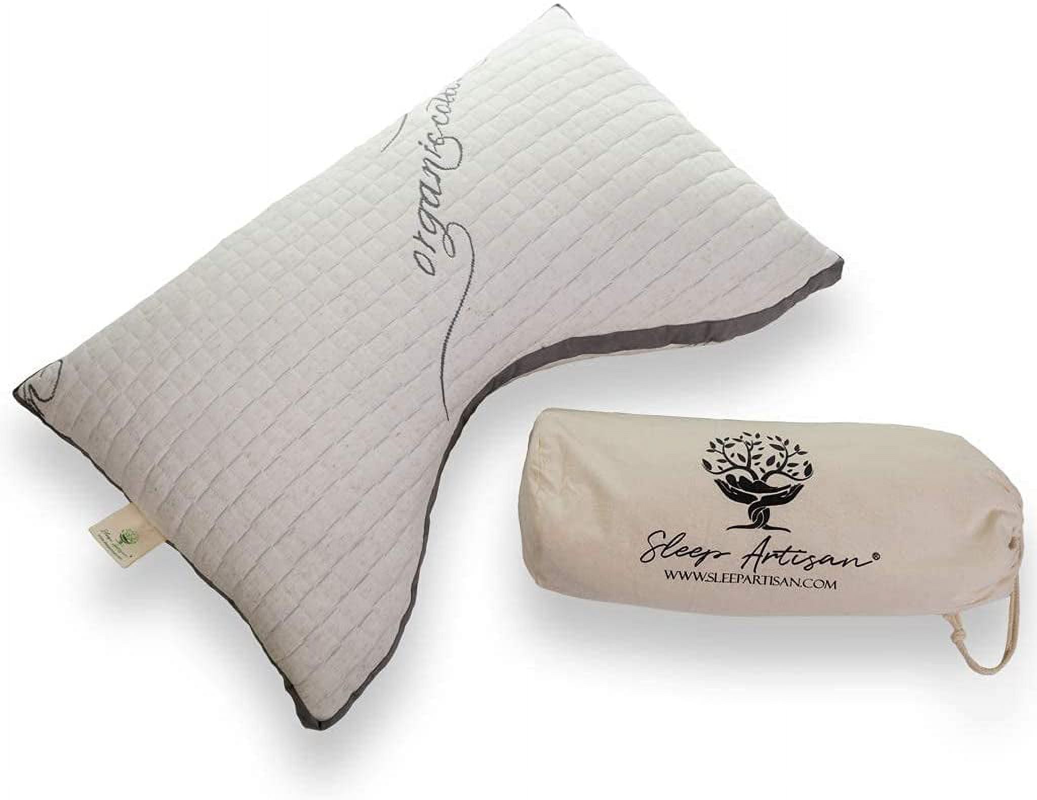 Back & Side Sleeper Pillow Adjustable Luxury Pillow for Neck, Back