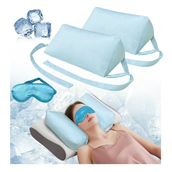 Back Sleeper Beauty Pillow for Anti-Aging, Wrinkle Prevention, Face-Up Head Positioning, and Back Sleep Training Supports for Facial and Eye Surgery Recovery