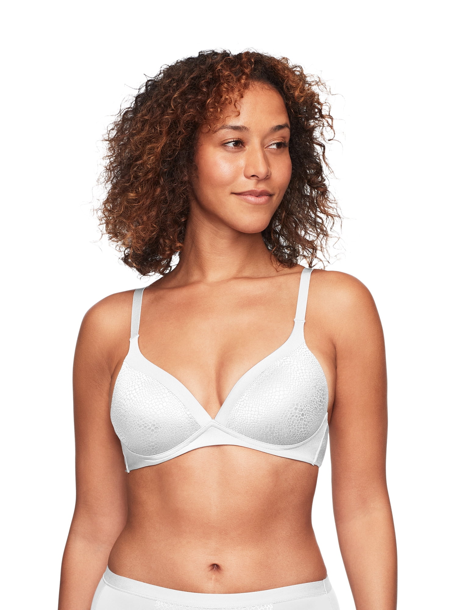 Warners Blissful Benefits Women's Back-Smoothing Comfort Wireless Lift T-Shirt Bra, 34B-40C