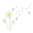 thumbnail image 1 of Back Splash Stick On Tiles For Kitchen Dandelion Wall Decals Flowers Wall Stickers Removable Colorful Dandelions Wallpaper Peel And Stick Art Mural For Classroom Kids Bedroom Bathroom Nursery, 1 of 5