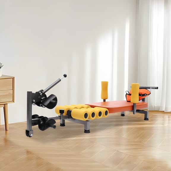 Back Stretch Bench with Cervical Traction, Inline Back Stretcher, Back and Neck Decompression 286.6 Lbs for Lower Back Pain Relief & Leg Decompression for Training Home Gym Office