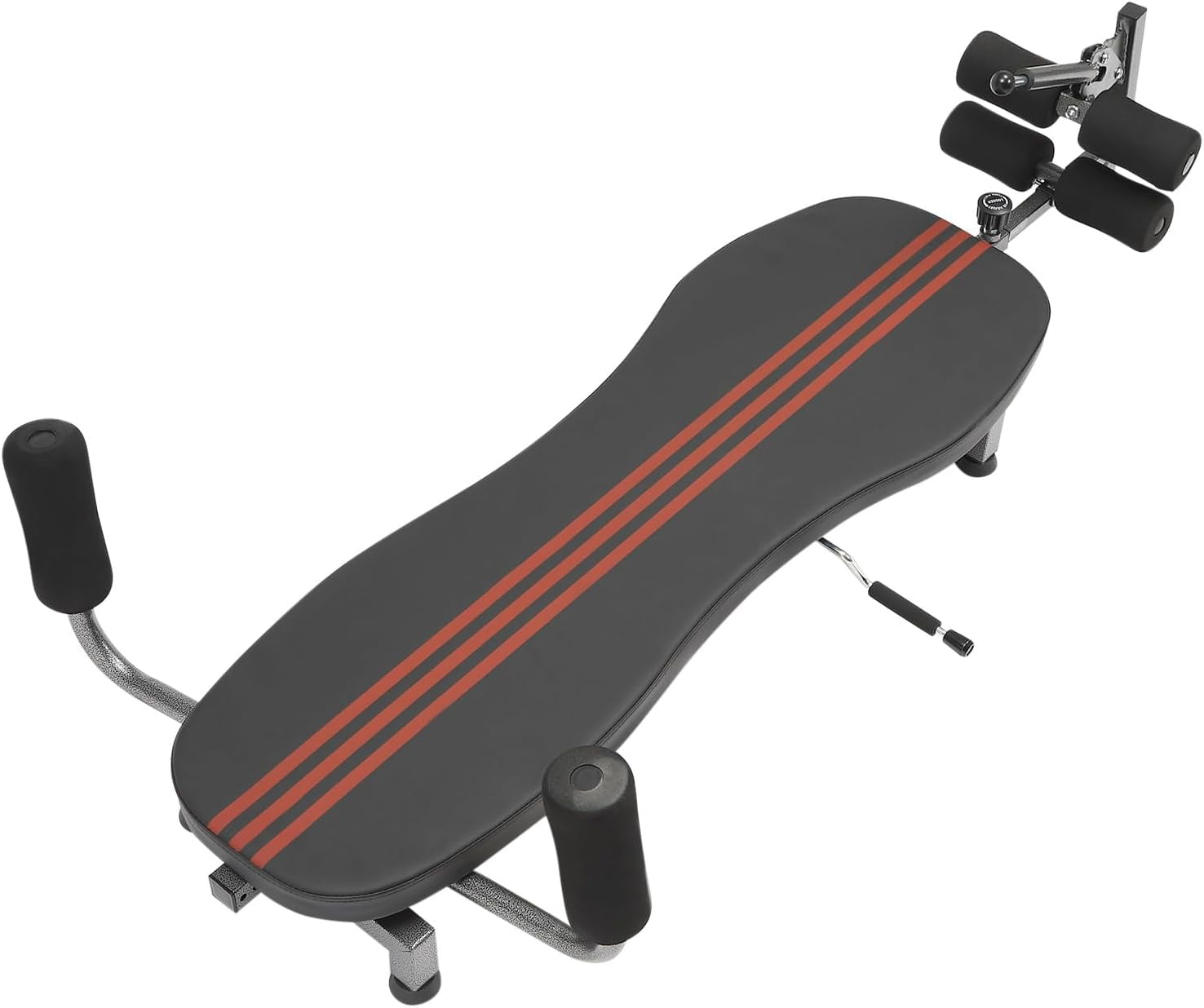 Back Stretcher, Back Stretch Bench Machine, Space-Saving Inversion Traction Table, Spine Decompressor, 330.7 LBS Bearing Capacity, 50.78-72.83In Adjustable Length, for Relieving Sedentary Fatigue