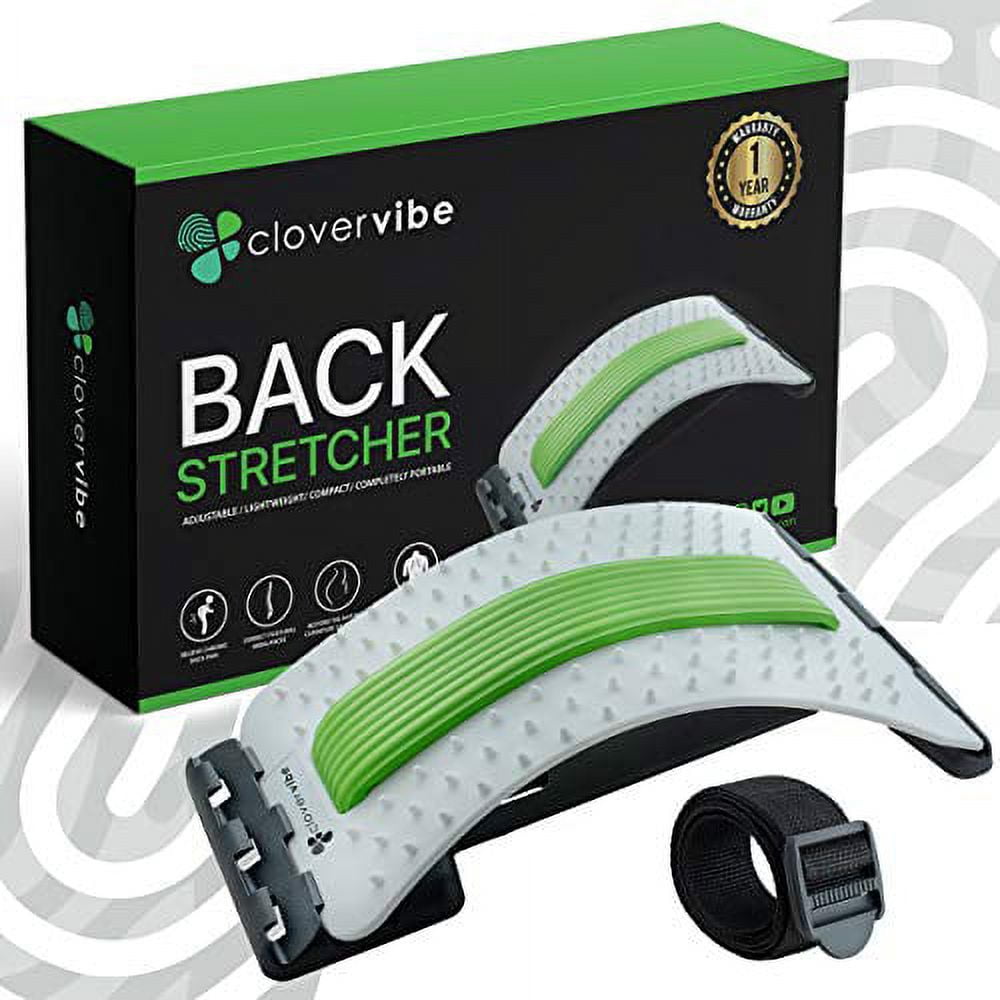 Back Stretcher For Lower Back Pain Relief Lumbar Support Traction Device Spine Deck for Spinal Decompression and Sciatica Pain Posture Corrector Chiropractic Back Support Multi Level Walmart