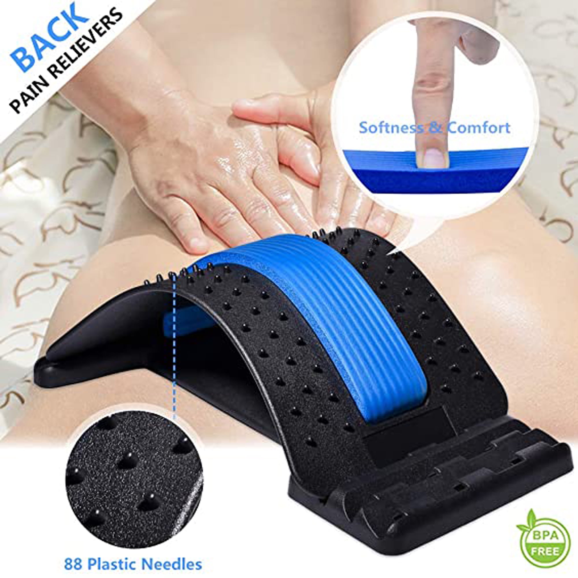 Back Stretcher for Relaxation, Pain Relief and Posture Correction from  WODFitters - $48.36 USD - Buy Now