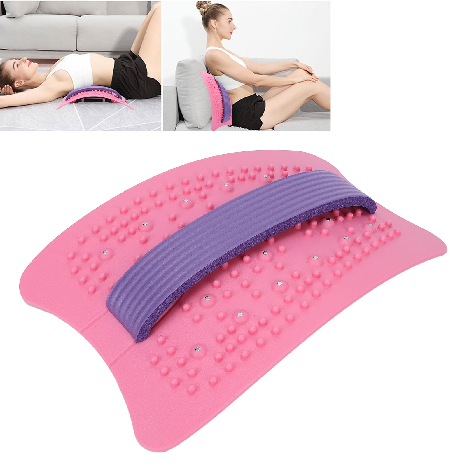 Back Stretching Device,ANGGREK Lower Back Stretcher Back Massager Lumbar Support Stretcher