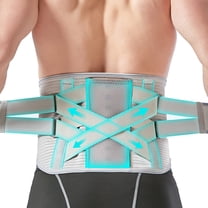 Back Support Brace, Lower Back Lumbar Support Belt Pain Relief for Women & Men Herniated Disc and Sciatica, Breathable and Elastic Sports Guard Belt