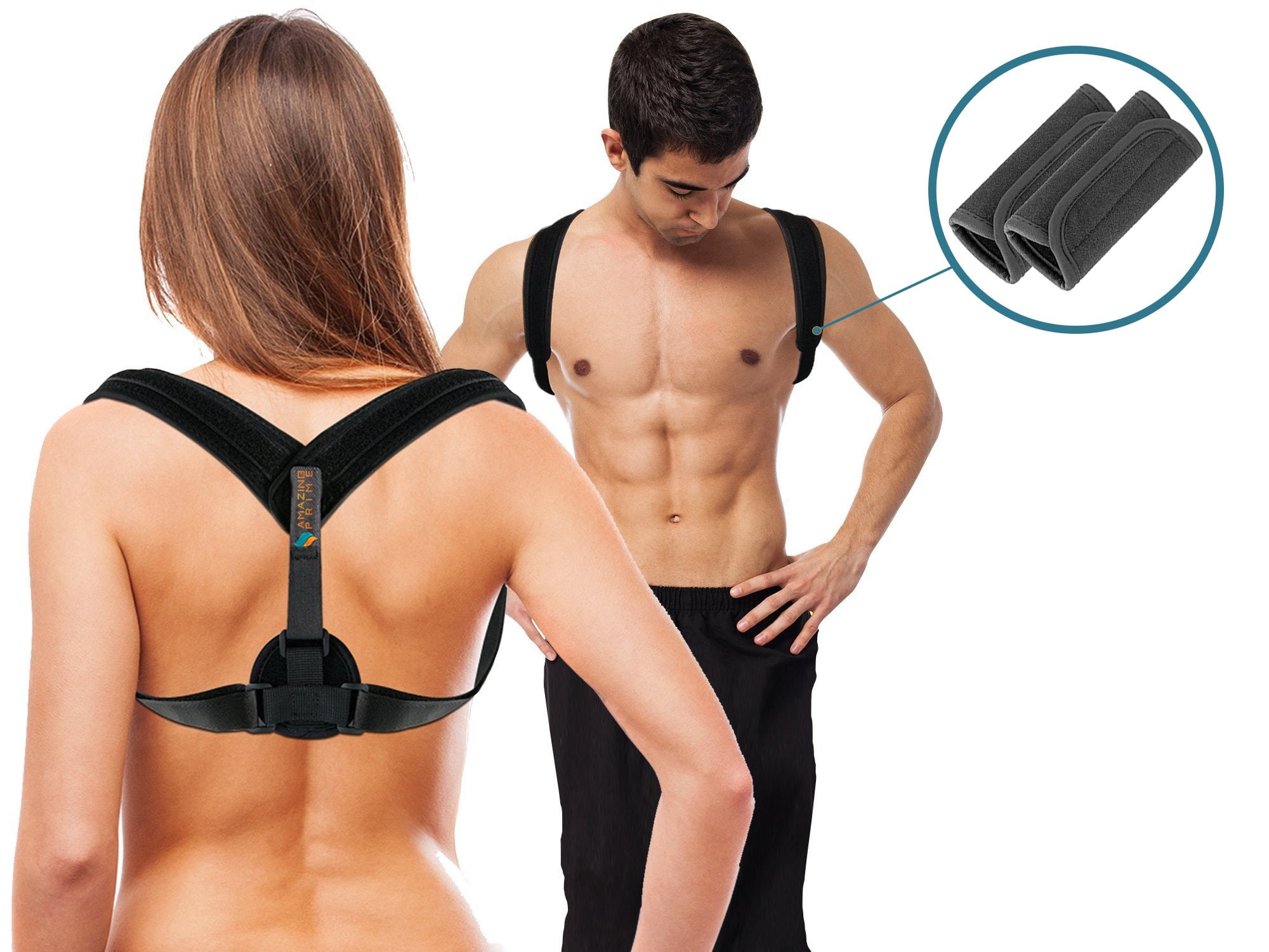 iMucci Industrial Back Support for Men and Women, Lower Back Brace with  Attached Suspenders for Work, Lifting, Stabilizing Lumbar Support Belt 