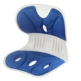 thumbnail image 1 of Back Support Correct Pillow, Polyester Fiber Correct Sitting Posture Ergonomic Waist Back Support Chair Breathable  For Home, 1 of 7
