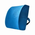 thumbnail image 1 of Back Support Pillow Car Back Support Pillow Back Cushion Soft Memory Foam Backrest for Office Home Sofa, 1 of 9