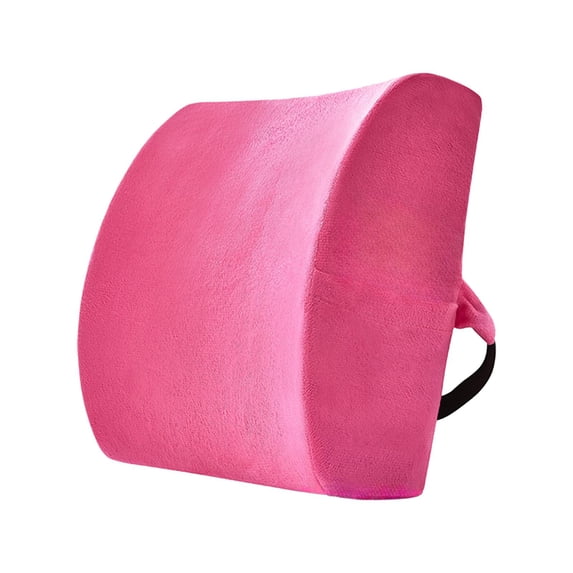 Back Support Pillow Car Back Support Pillow Gaming Desk Chairs Memory Foam Comfort for Office Home Sofa
