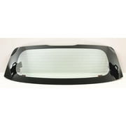 Back Tailgate Window Heated Back Glass Compatible with Mitsubishi Mirage 4 Door Hatchback 2014-2024 Models