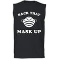thumbnail image 1 of Back That Mask Up Adult Sleeveless Tee, 1 of 3