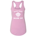 thumbnail image 1 of Back That Mask Up Racerback Tank, 1 of 3