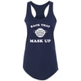 thumbnail image 1 of Back That Mask Up Racerback Tank, 1 of 2