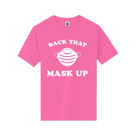 Back That Mask Up Short Sleeve Neon T-Shirt