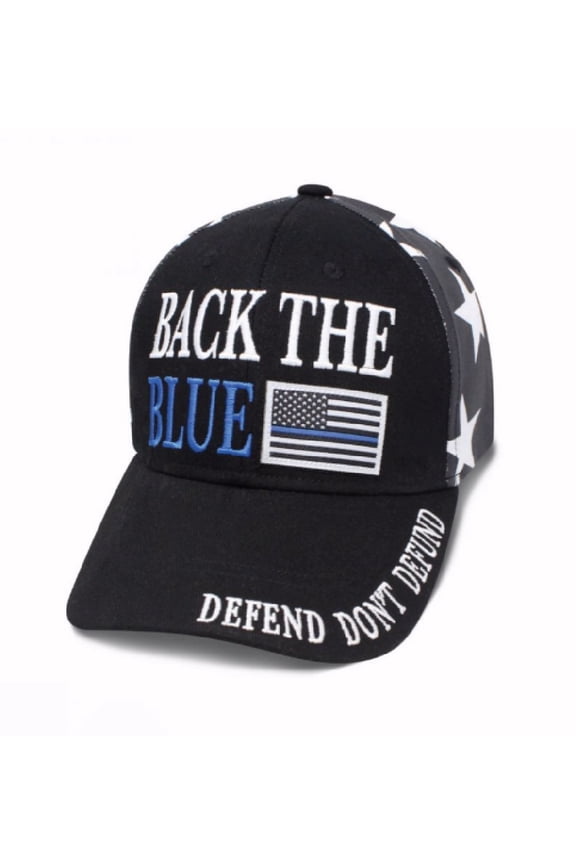 Back The Blue Defend Don't Defund Cap Hat