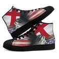 thumbnail image 1 of Alabama State American High Top Canvas Shoes Sneakers Black Size 4.5, 1 of 7