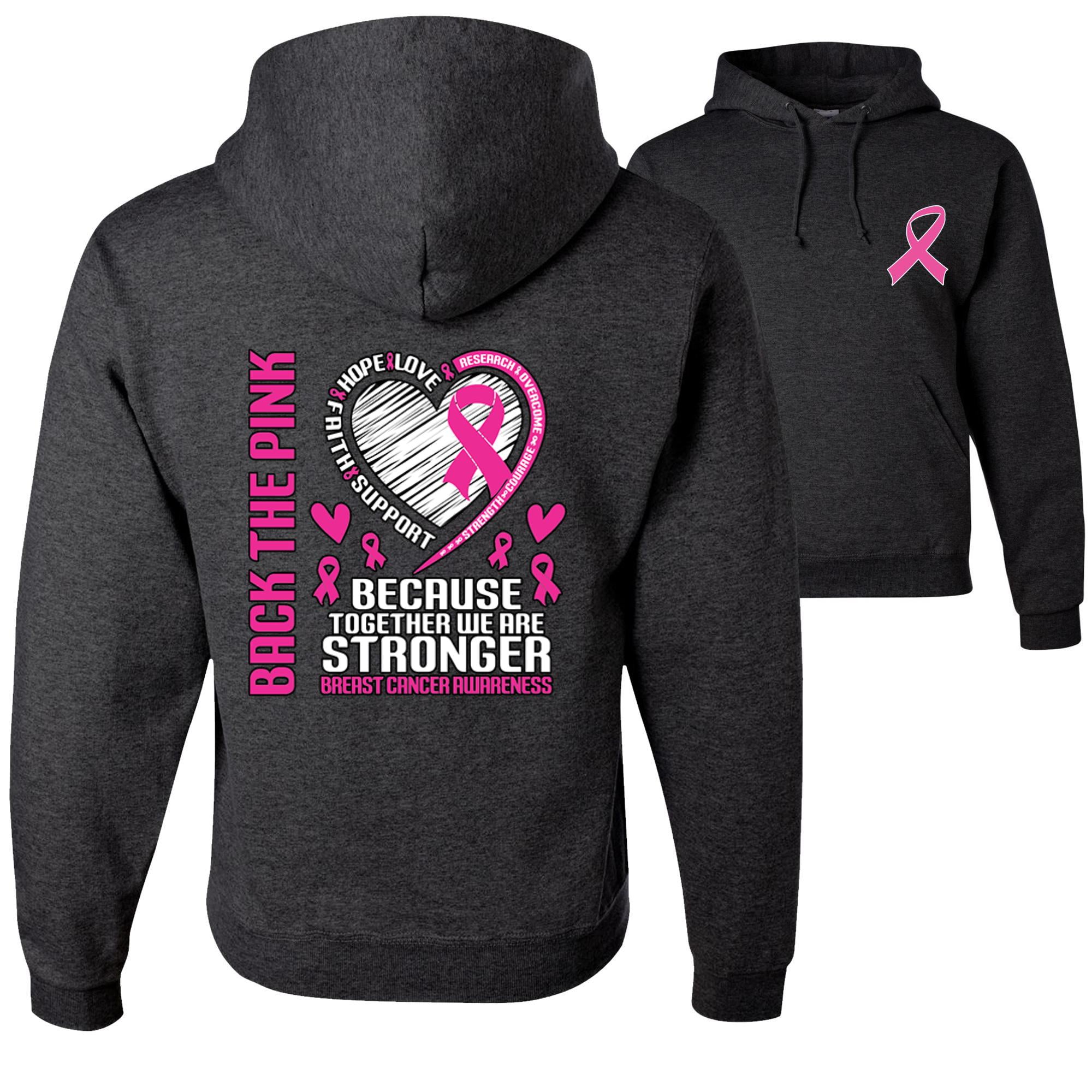 Back The Pink Togeather We Are Stronger Breast Cancer Awareness FRONT